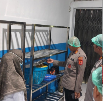 Kapolres Sabang Tinjau Dapur MBG SPPG Yayasan Kemala Bhayangkari Polres Sabang