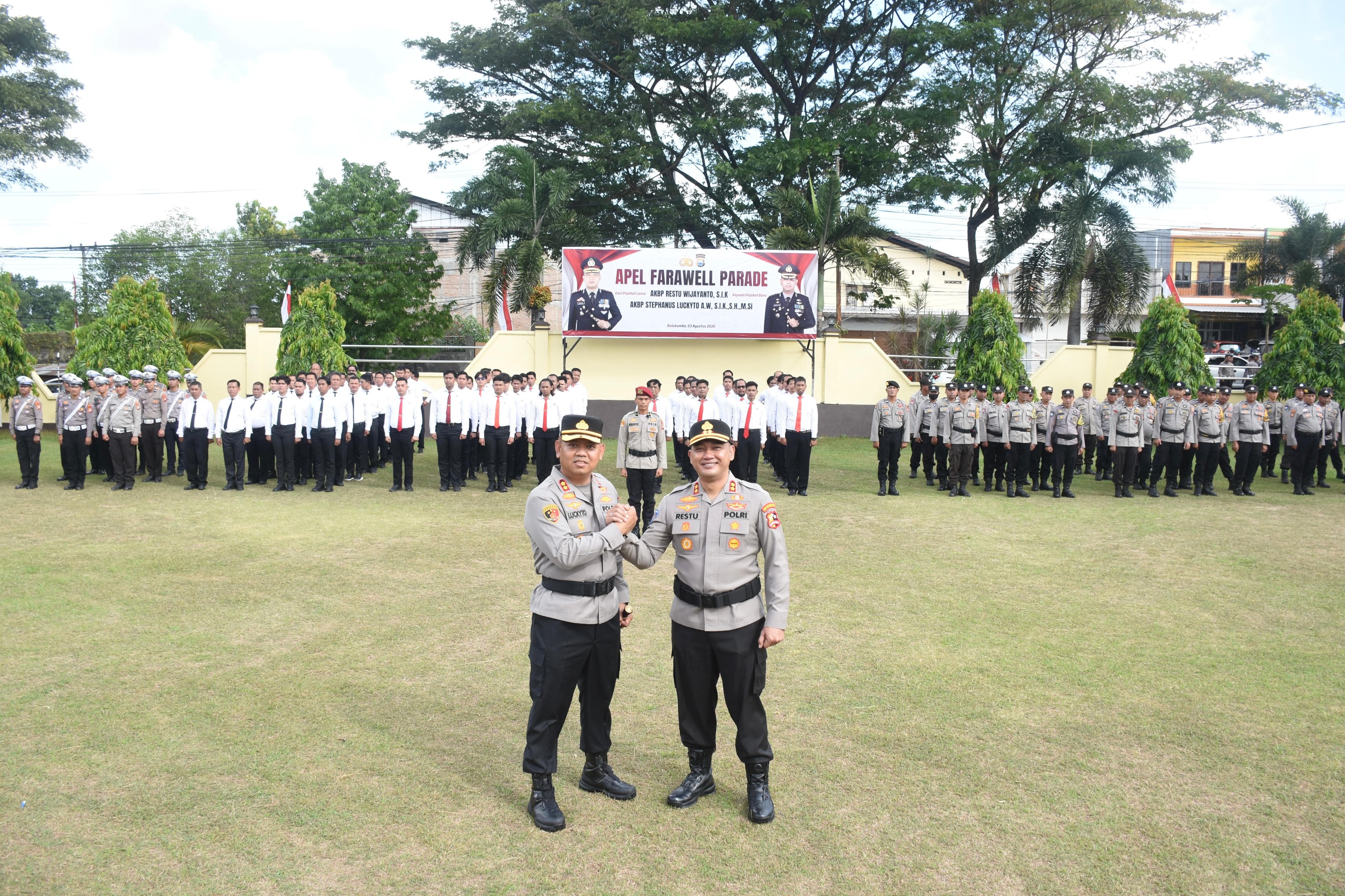 Penuh Haru! Bumi Panrita Lopi Melepas Kapolres Terbaik AKBP Restu Wijayanto, Kini Mengemban Amanah di NCB Interpol Indonesia Divhubinter Polri